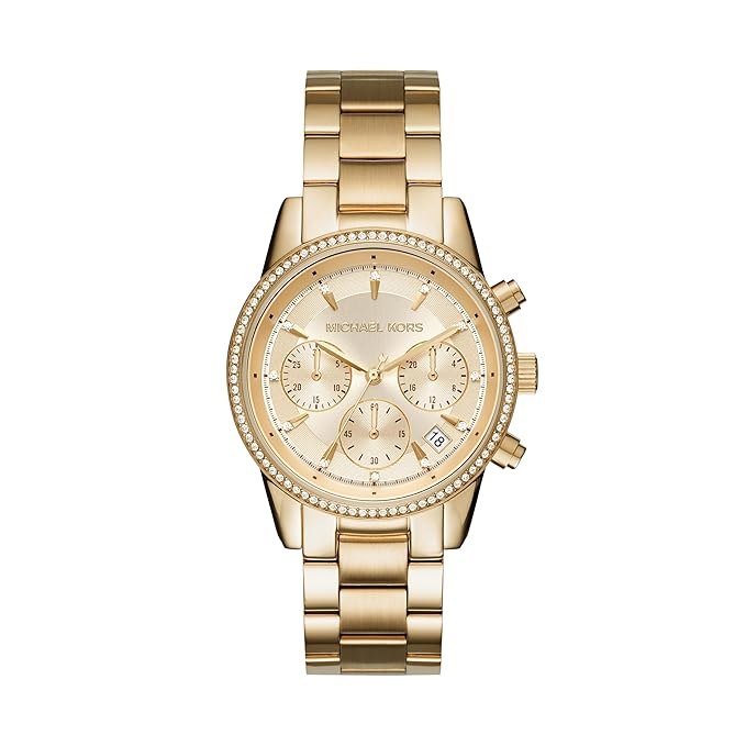 Michael Kors Women's Bryant Gold-Tone Watch MK6356