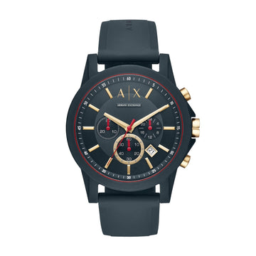 Armani Exchange AX1335 Silicon Chronograph Watch for Men