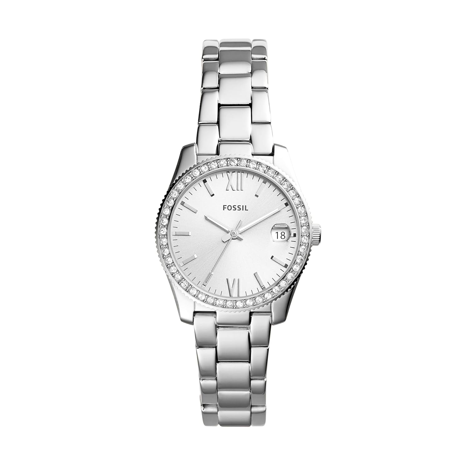 Fossil ES4317 Analog Silver Dial  for Women