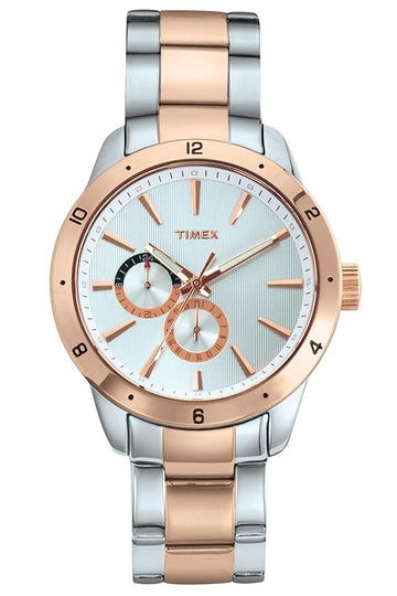 TIMEX Fashion Analog Silver Dial Men's Watch - TW000Z100