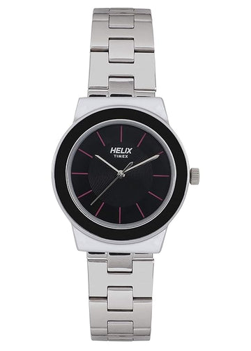 helix Analog Black Dial Women's Watch-TW036HL10