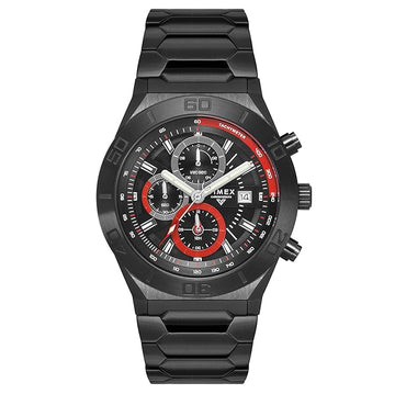 TIMEX Vector Analog Watch for Men with Round Dial & Water Resistant Man's Wrist Watches