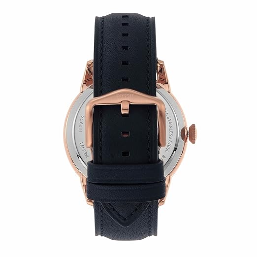 Fossil ME3171I Townsman Automatic Navy Leather Watch for Men