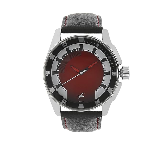 Fastrack NK3089SL10 Analog Red Dial for Men