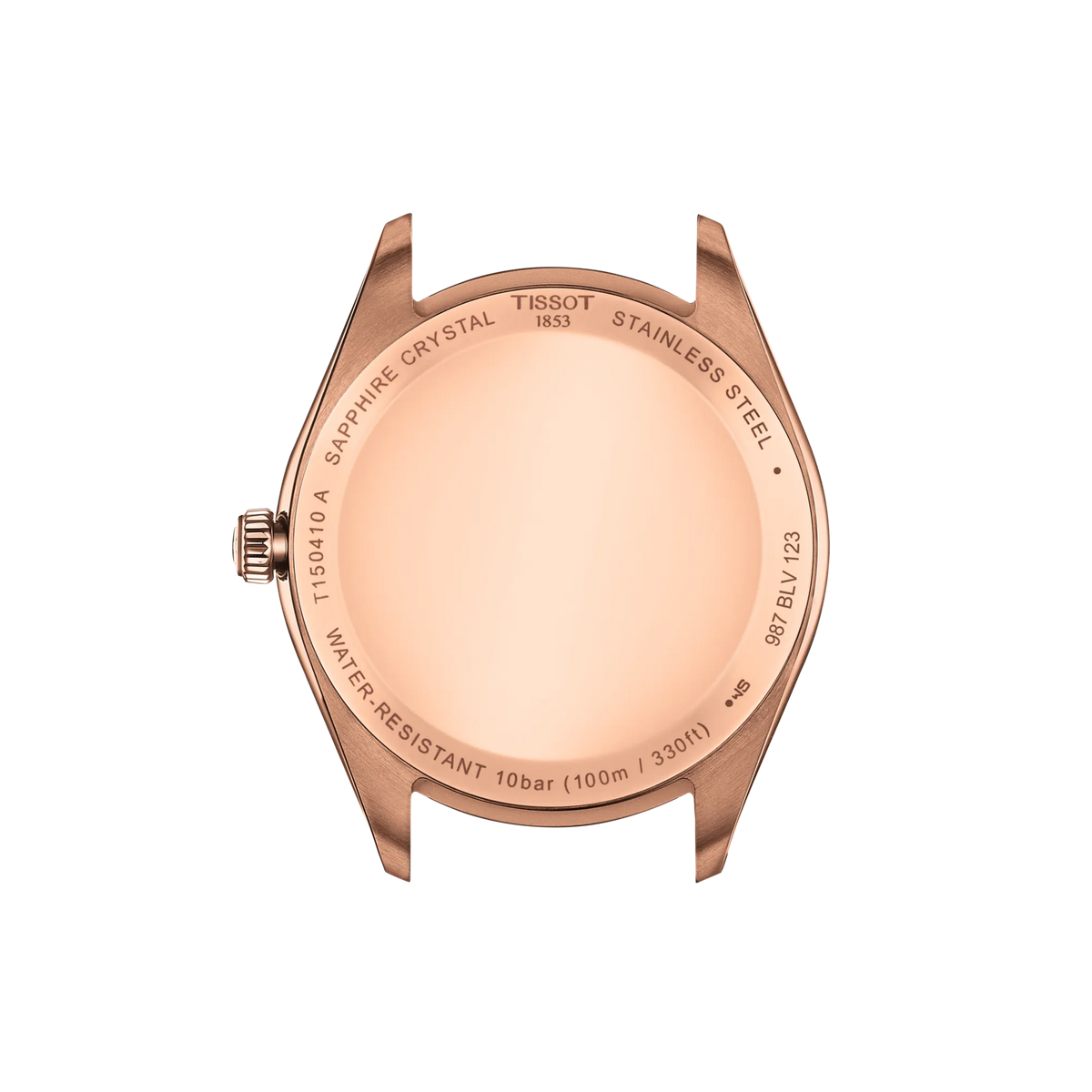 Tissot PR 100 40mm T150.410.33.051.00 Watch for Men - case-back view