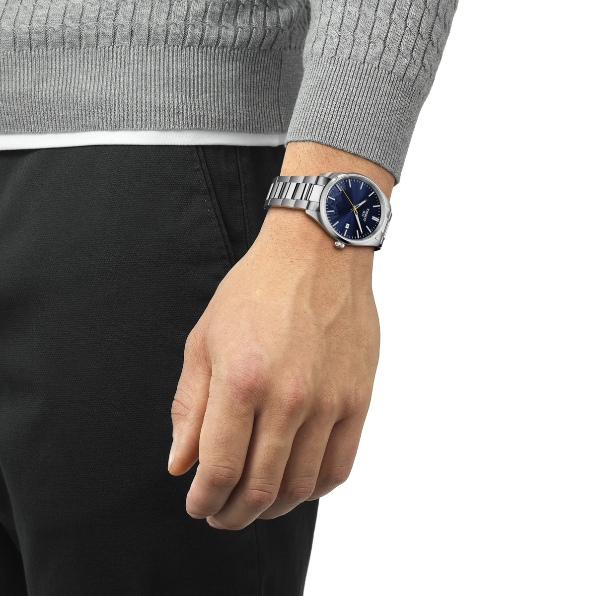 Tissot PR 100 Jungfraubahn 40mm T150.410.11.041.02 Watch for Men - on the wrist