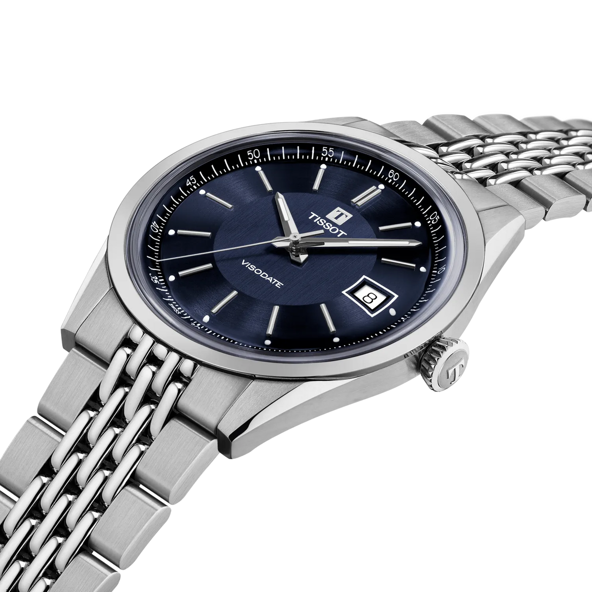 Tissot Visodate 39mm T157.407.11.041.00 Unisex Watch - detail view