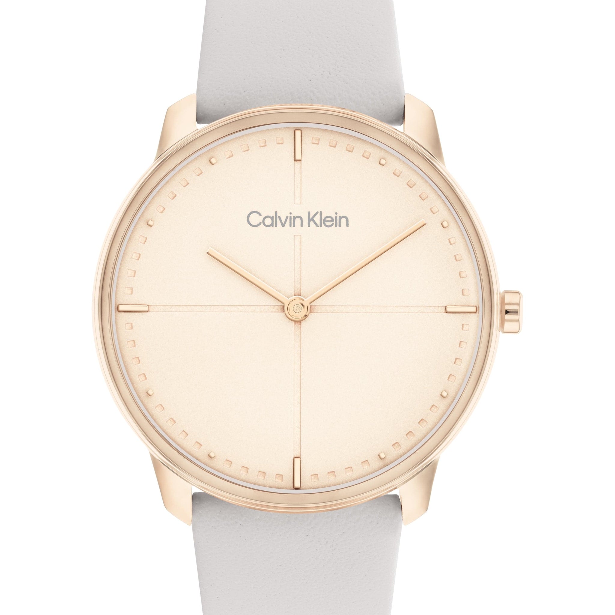 Calvin Klein Unisex Quartz Leather 25200162 - Kamal Watch Company