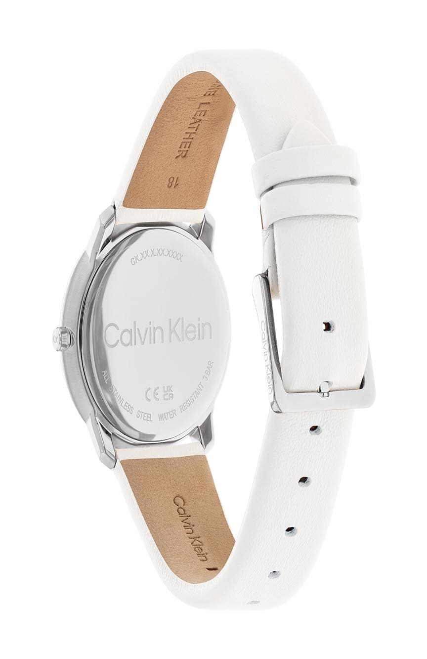 Calvin Klein Unisex Quartz Leather 25200162 - Kamal Watch Company