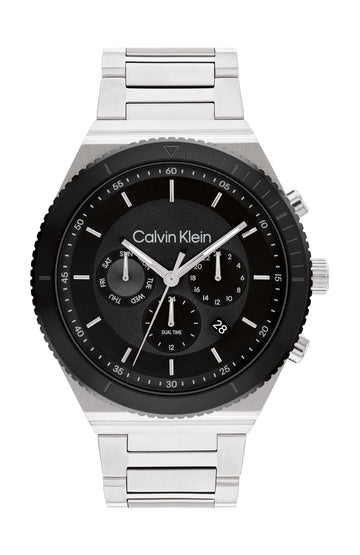 Calvin Klein Mens Stainless Steel Quartz Watch 25200301