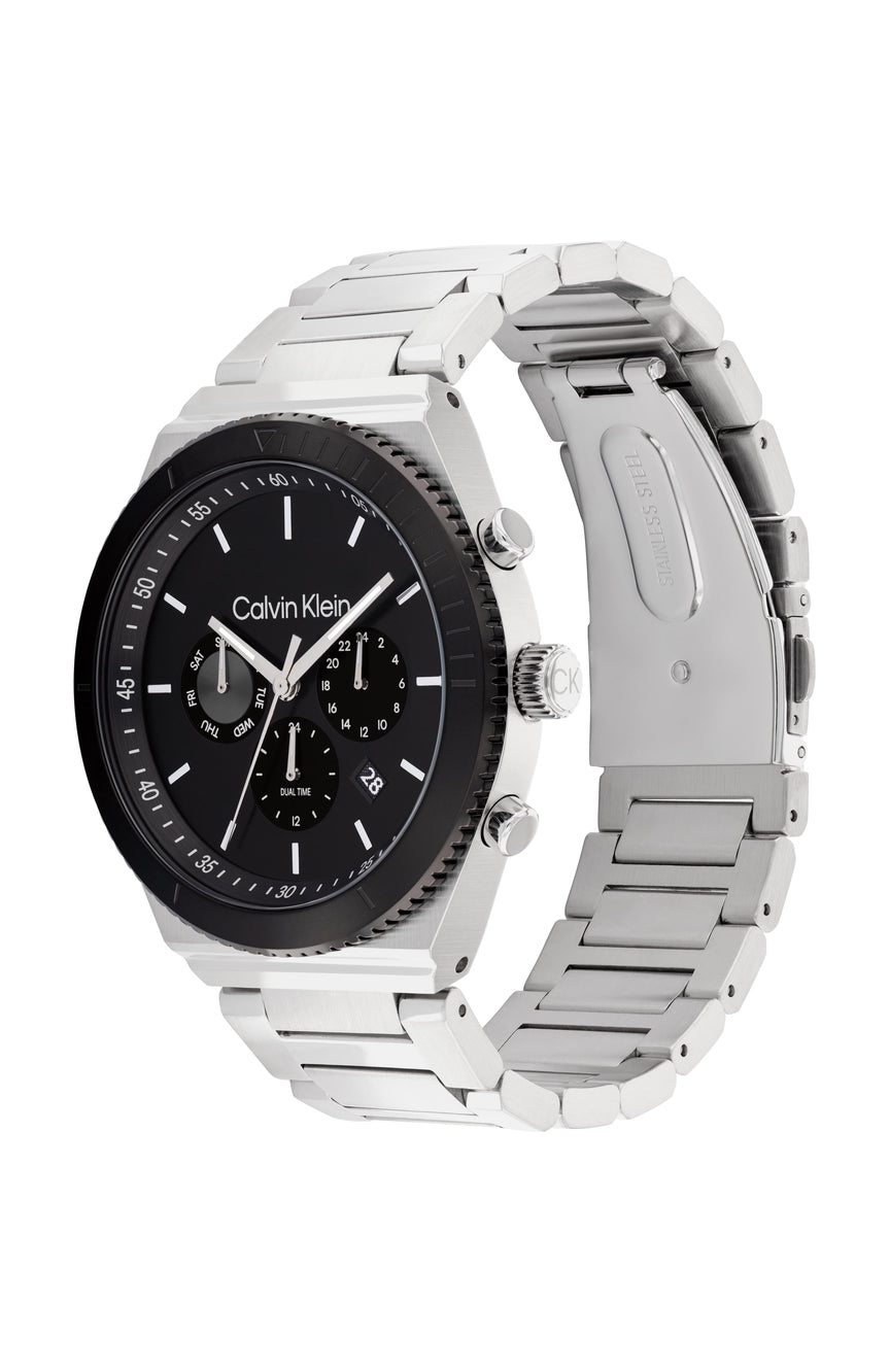 Calvin Klein Mens Stainless Steel Quartz Watch 25200301