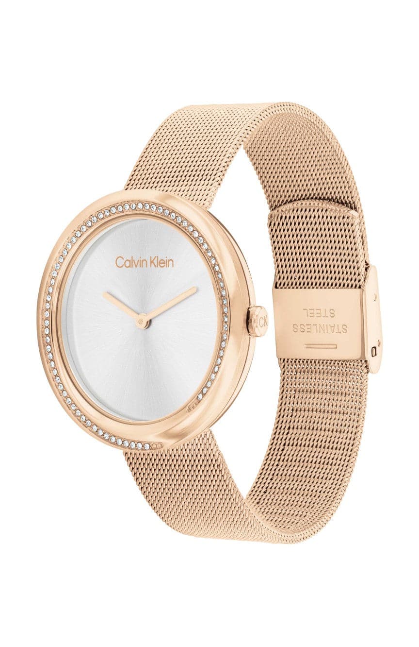 Calvin Klein Women's Quartz Stainless Steel Watch 25200312 - Kamal Watch Company