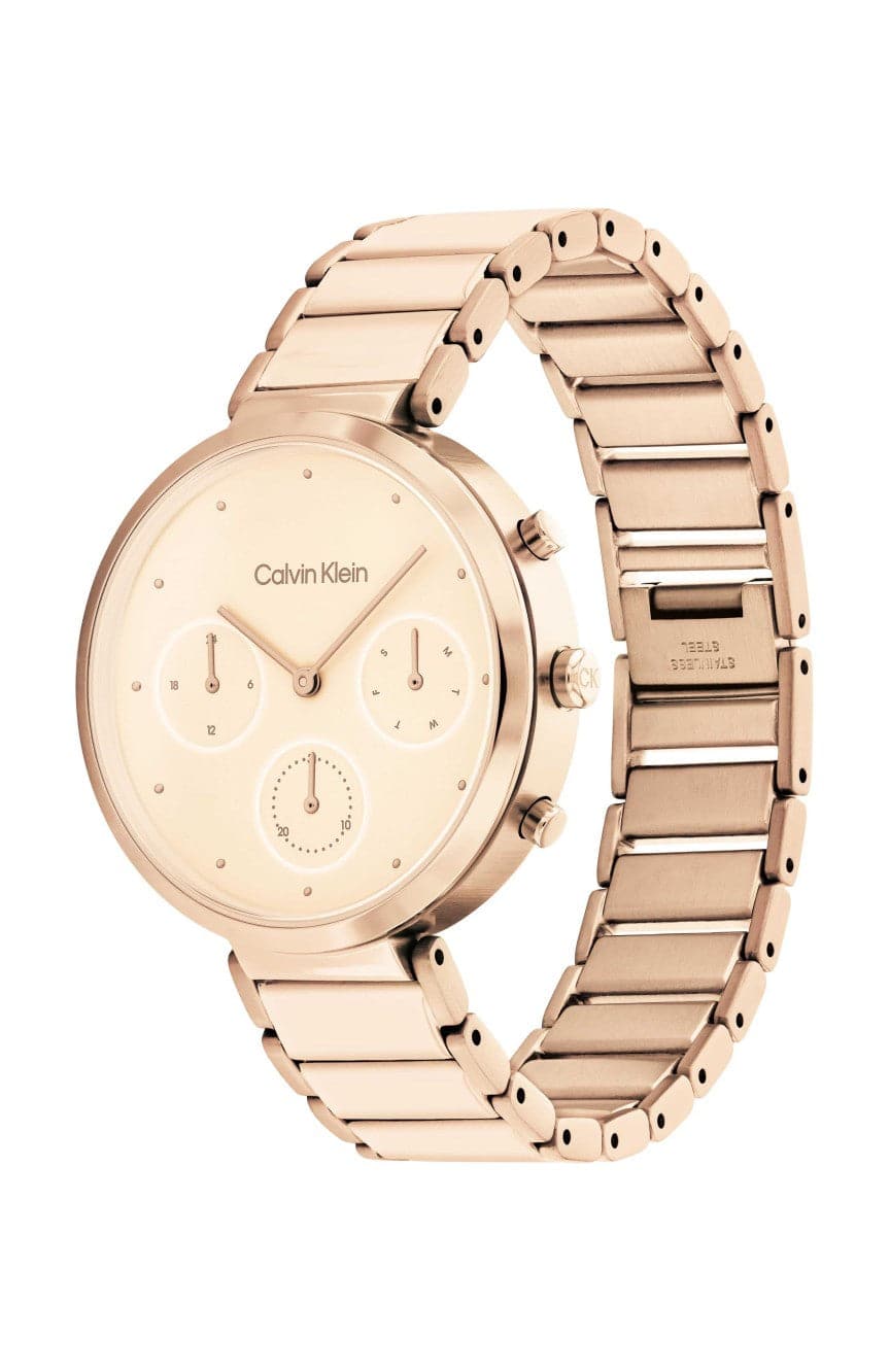 25200025 Calvin Klein Women'S Quartz Stainless Steel Watch 25200285