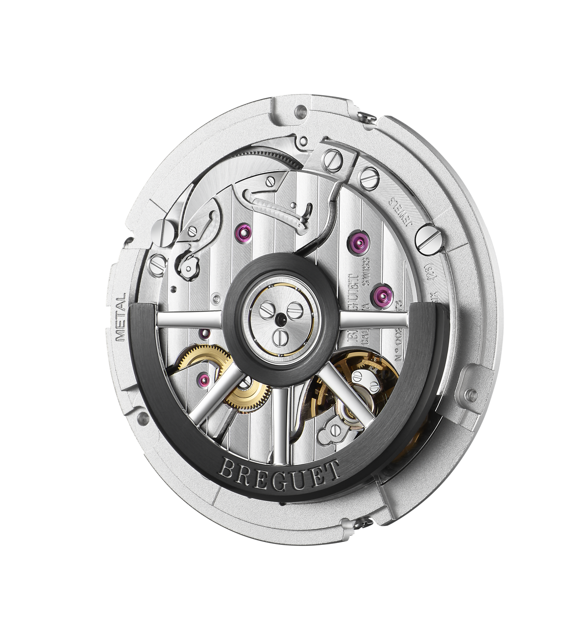 Breguet Marine 5517BR/12/9ZU – calibre 777A movement, back