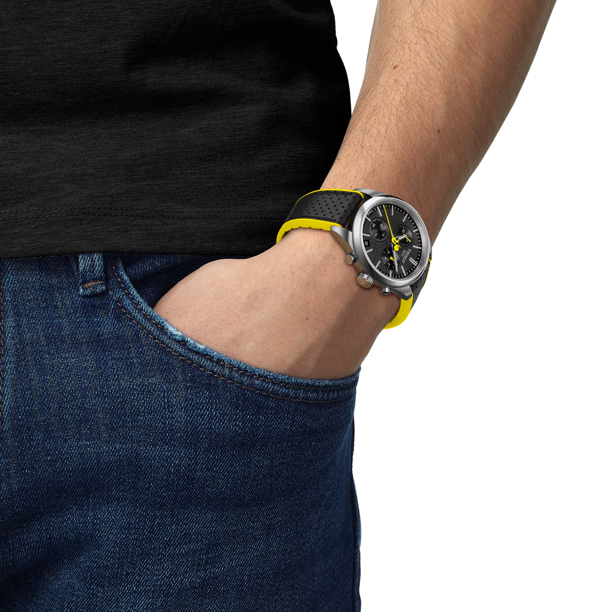 Tissot PR 100 Tour de France 40mm T150.417.11.051.00 Watch for Men - on the wrist