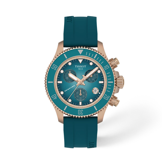 Tissot Seastar 1000 Quartz Chronograph 38mm T120.217.37.041.00 Unisex Watch - front view