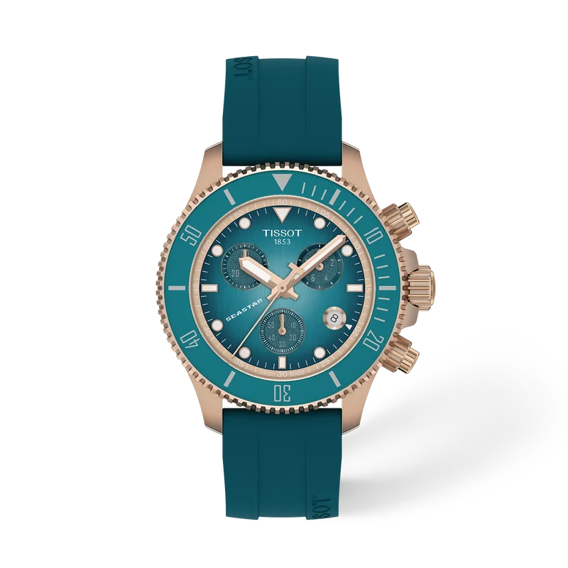 Tissot T1202173704100 Seastar 1000 Quartz Chronograph 38mm