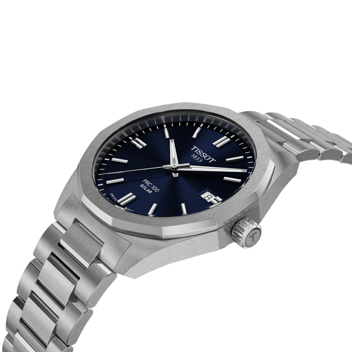 Tissot PRC 100 Solar 39mm T151.422.11.041.00 Watch for Men - detail view