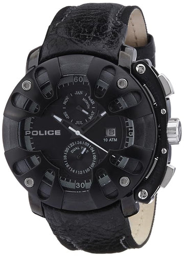 Police Protector Singham Analog Black Dial Men's Watch - PL13806JSB02J
