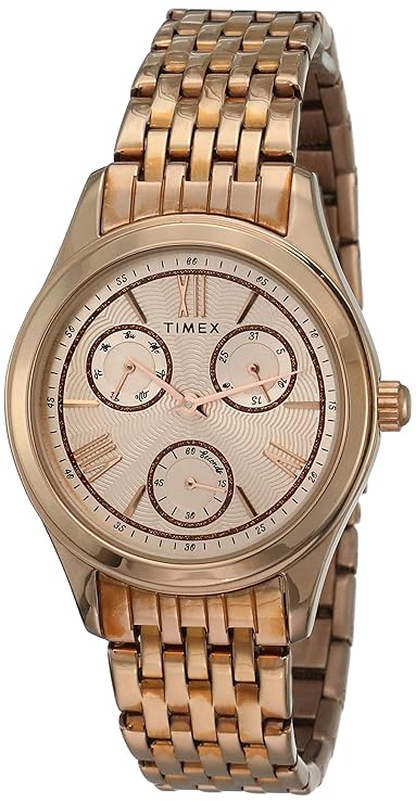 TIMEX Analog Brown Dial Women Watch-TW000W218