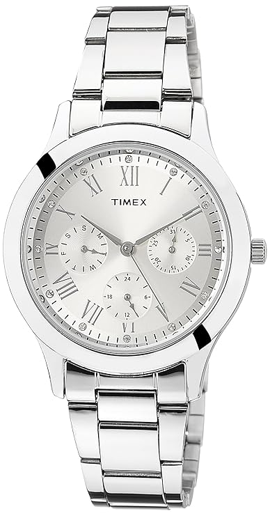 TIMEX Analog Silver Dial Women Watch-TW000Q806