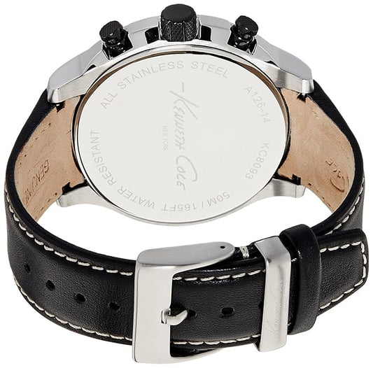 Kenneth Cole Dress Sport Analog Black Dial Men's Watch - IKC8093