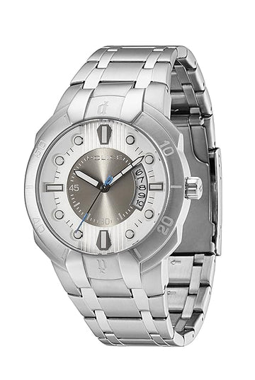 Police Analog Grey Dial Men's Watch - PL13396JS/04M