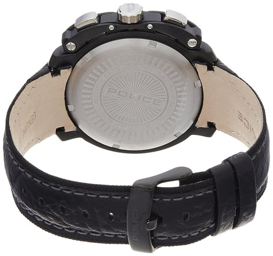 Police Protector Singham Analog Black Dial Men's Watch - PL13806JSB02J
