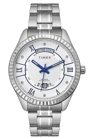 Timex Analog Silver Dial Men's Watch-TW0TG6207