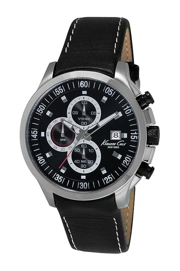 Kenneth Cole Dress Sport Analog Black Dial Men's Watch - IKC8093