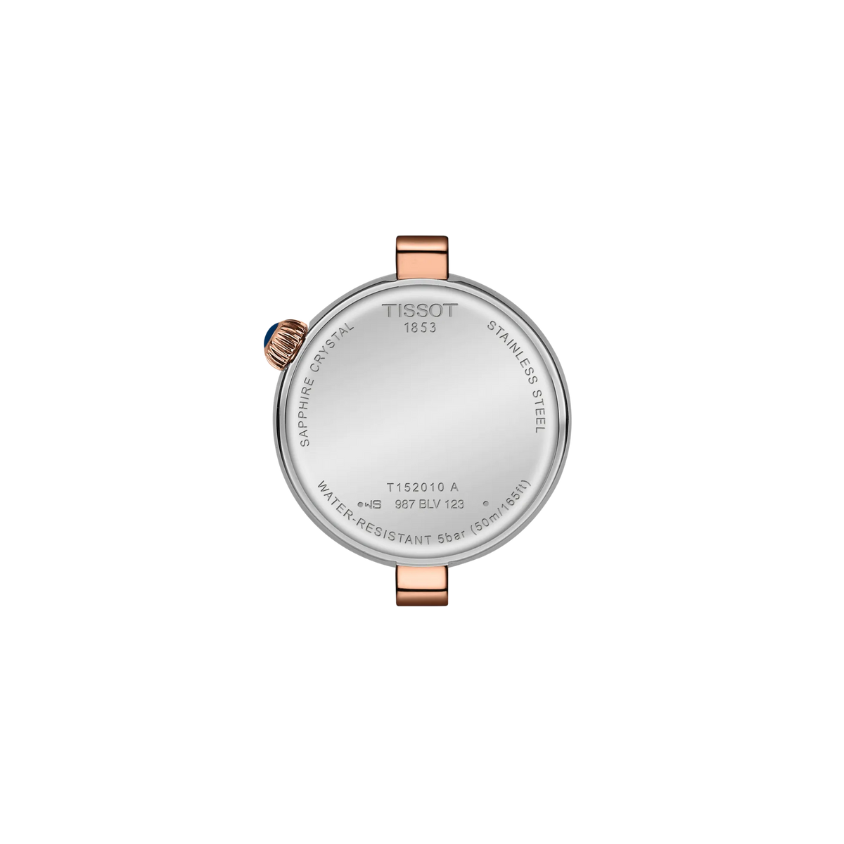 Tissot Desir T152.010.22.116.01 – case back