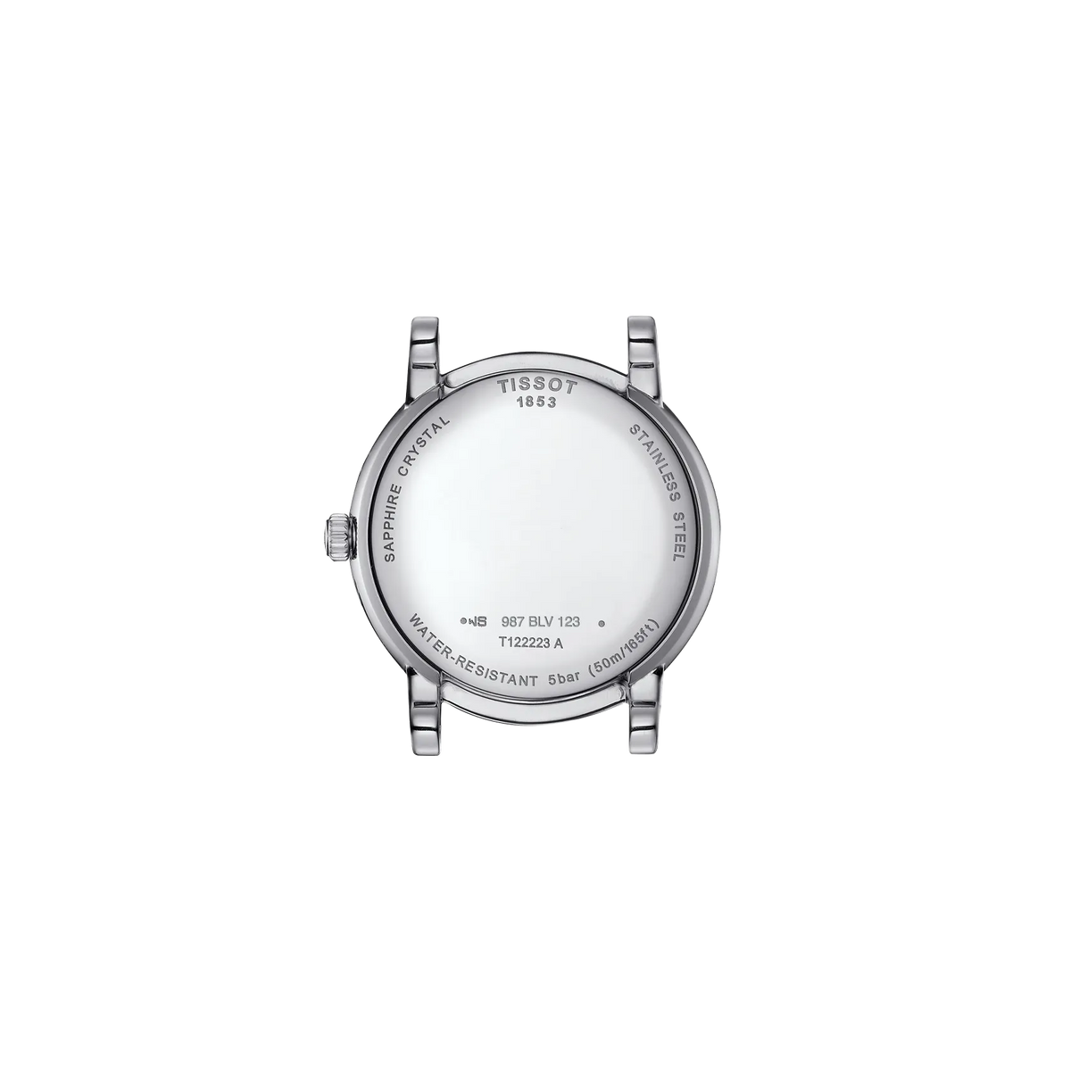 Tissot Carson Premium 32mm T122.223.11.033.00 Watch for Women - case-back view