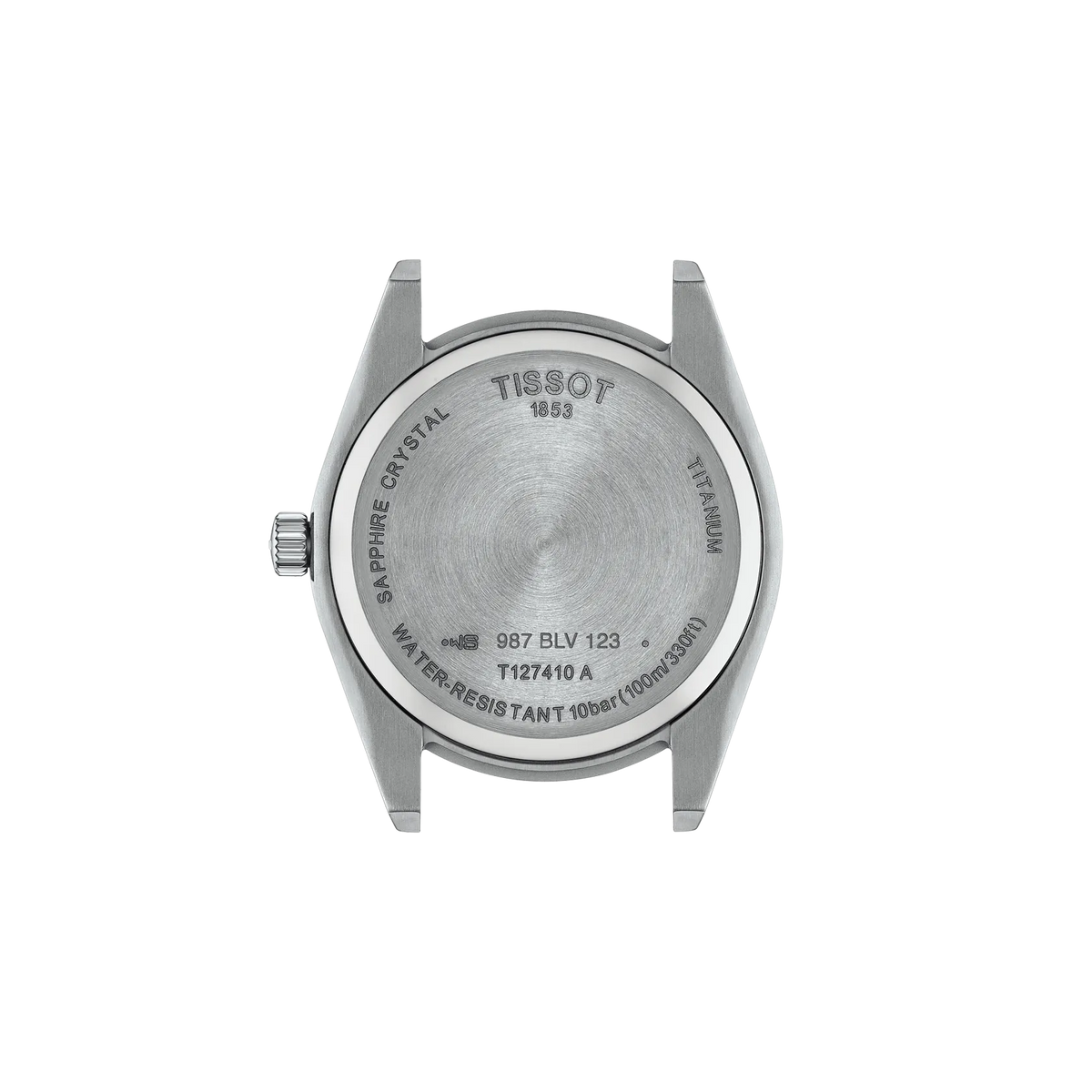 Tissot Gentleman 40mm T127.410.44.041.00 Watch for Men - case-back view