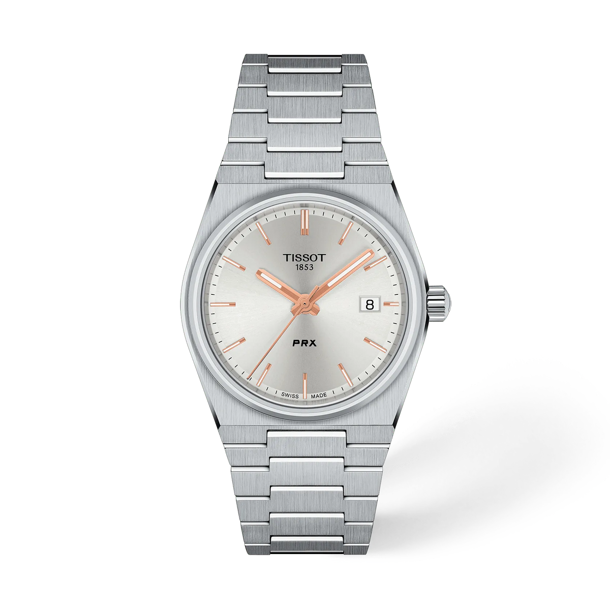 Tissot PRX 35mm T137.210.11.031.00 Unisex Watch - front view