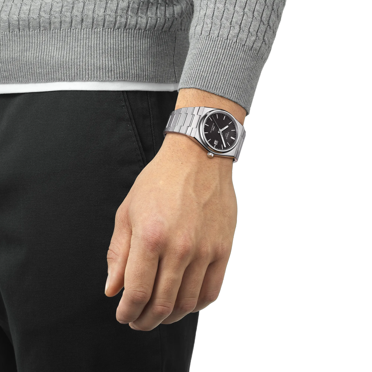 Tissot PRX 40mm T137.407.11.051.00 Watch for Men - on the wrist
