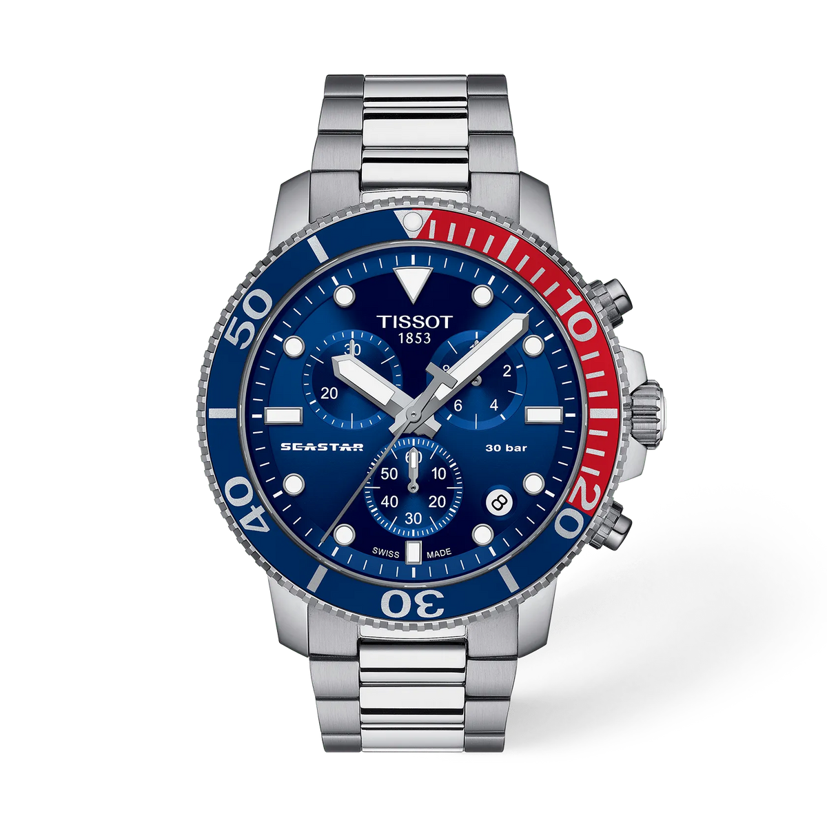 Tissot Seastar 1000 45.5mm T120.417.11.041.03 Watch for Men - front view
