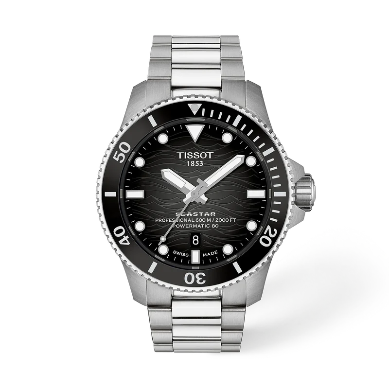 Tissot T1209071105100 Seastar 2000 44mm