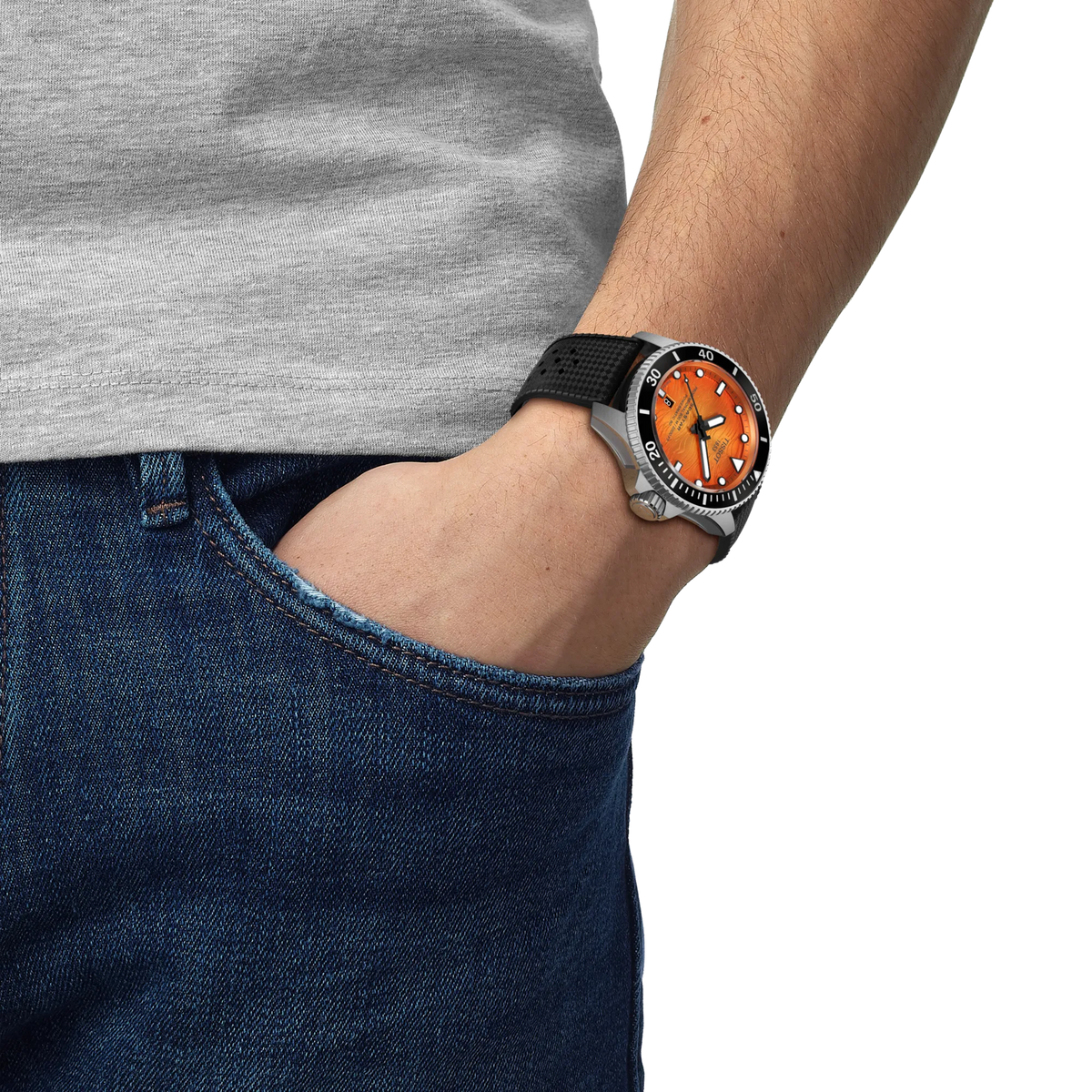 Tissot Seastar 2000 Professional 44mm T120.907.17.281.00 Watch for Men - on the wrist