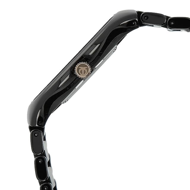 Black Dial Black Ceramic Strap Watch NR90014KC02 - Kamal Watch Company