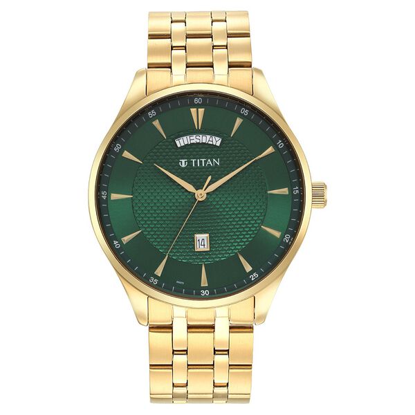 Titan NT90127YM03 Opulent Watch for Men