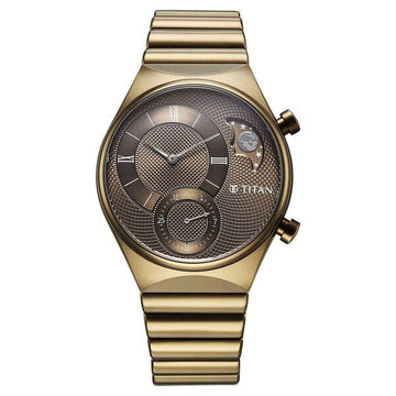 Titan Micromotors Analog with  Strap Watch for Men