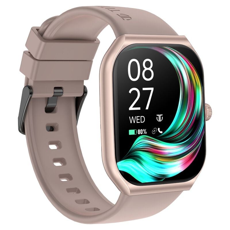 Titan Smart Watch with Inch AMOLED Display 410 x 502 Pixel Resolution AI Voice Assistant Multiple Menu Styles