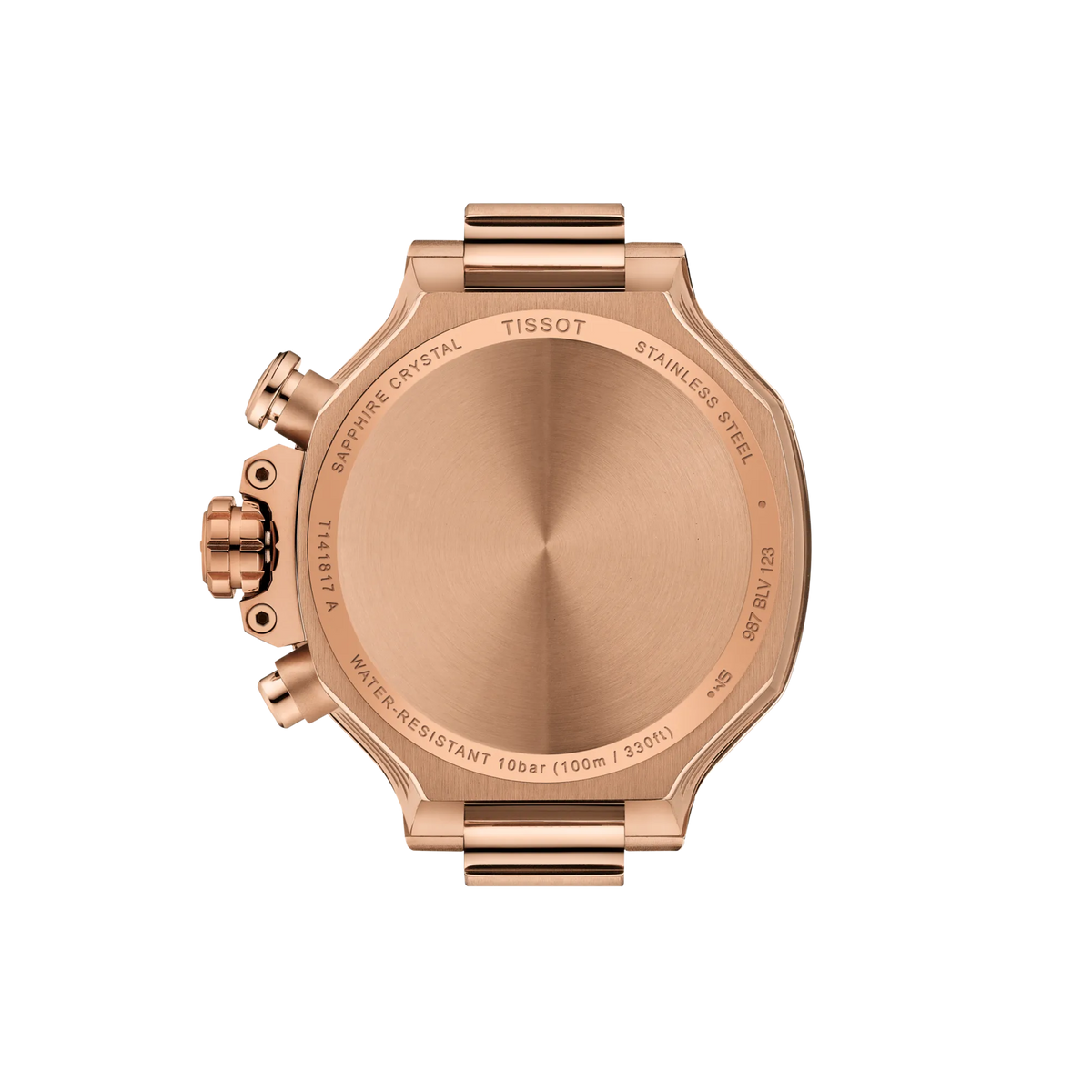 Tissot T-Race 38mm T141.817.37.501.00 Unisex Watch - case-back view