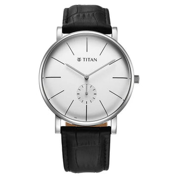 Titan 90203SL01 Elegance Watch for Men