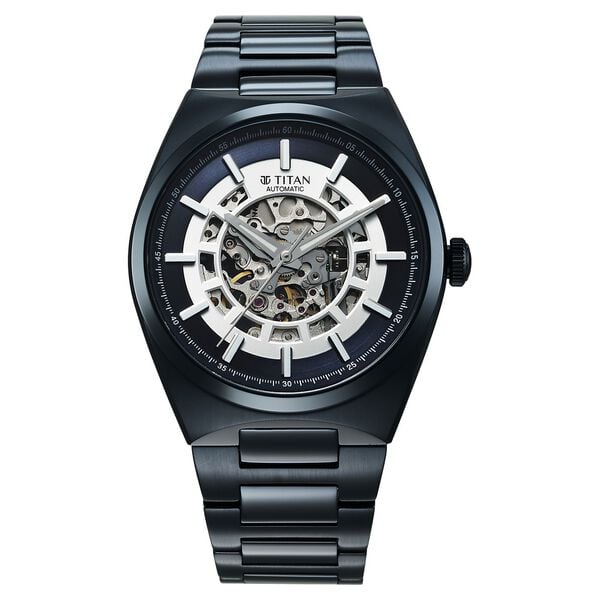 Titan Nexus Skeletal Automatic  Watch for Men