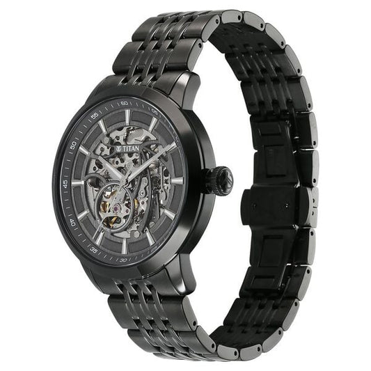 TITAN Phoenix Skeletal Automatic Analog 90223NM01 Watch for Men