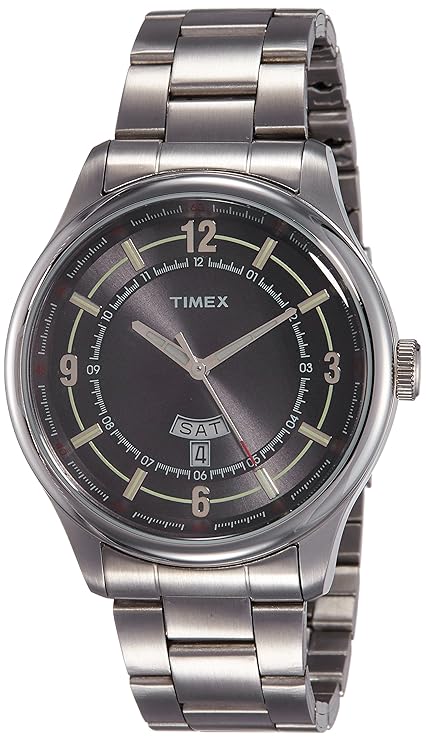 Timex E Class Analog Grey Dial Men's Watch - TWEG14503