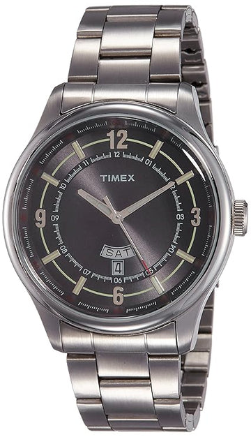 Timex E Class Analog Grey Dial Men's Watch - TWEG14503