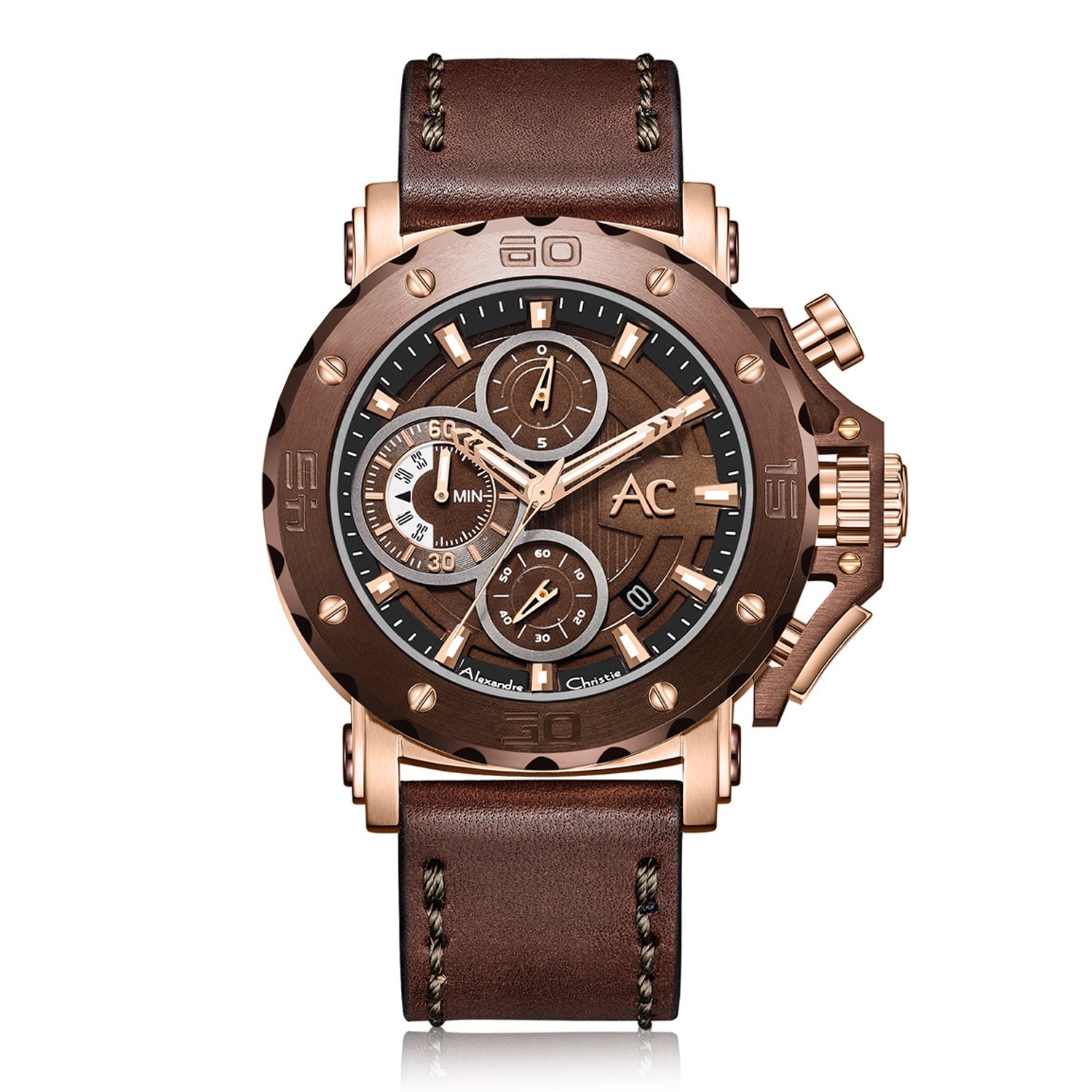 Alexandre Christie 9205MCLROBO Chronograph Men's Watch