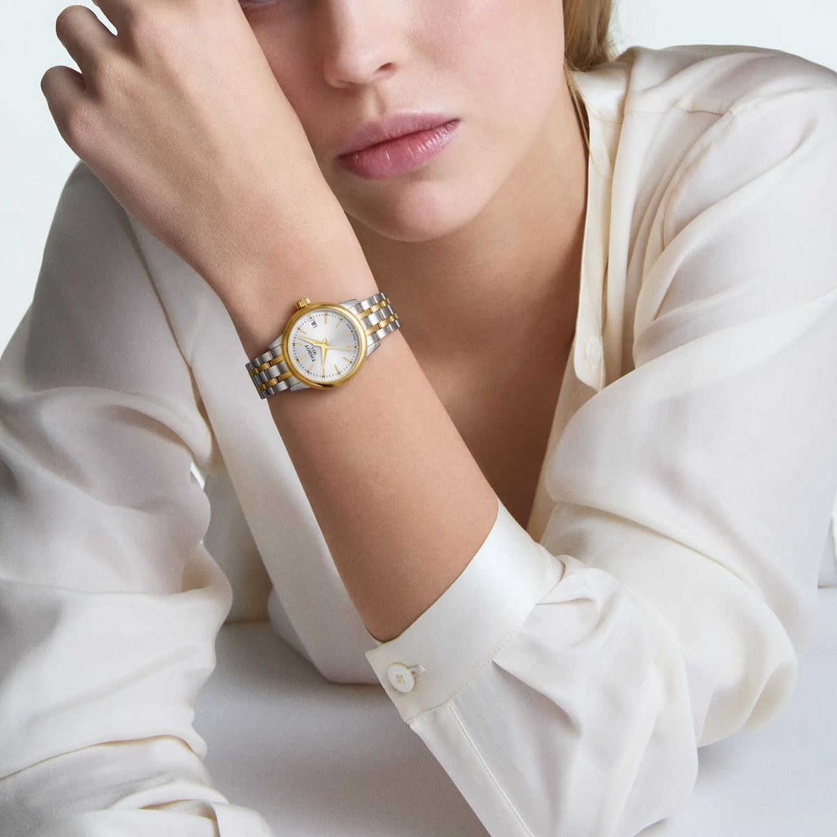 Tissot Classic Dream 28mm T129.210.22.031.00 Watch for Women - on the wrist